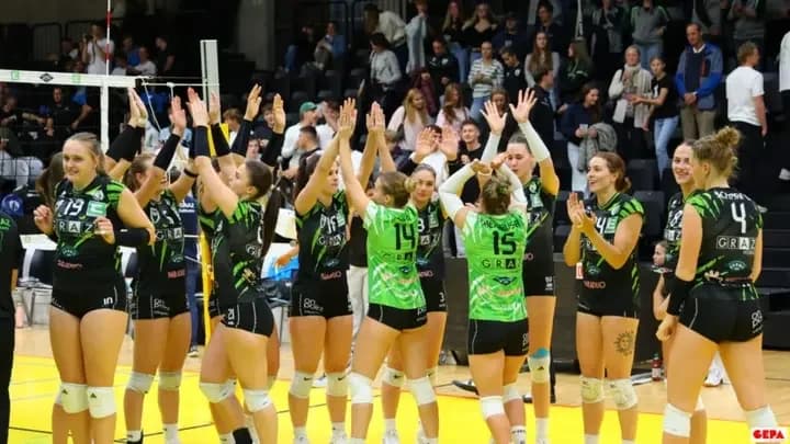 UVC Graz Damen gewinnen Krimi in Klagenfurt