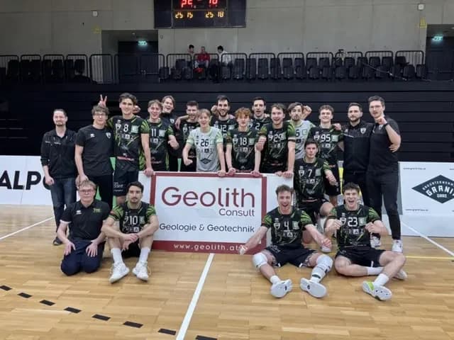 2*3:0 gegen St. Pölten für die UVC Graz Teams